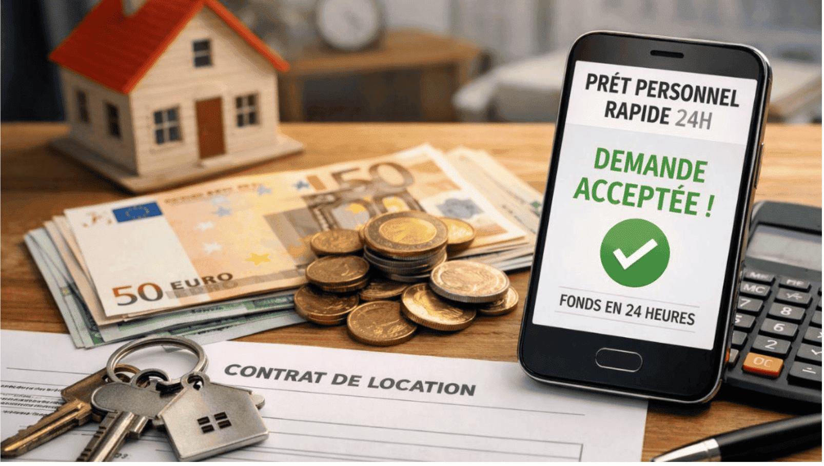 Prêt personnel rapide 24h